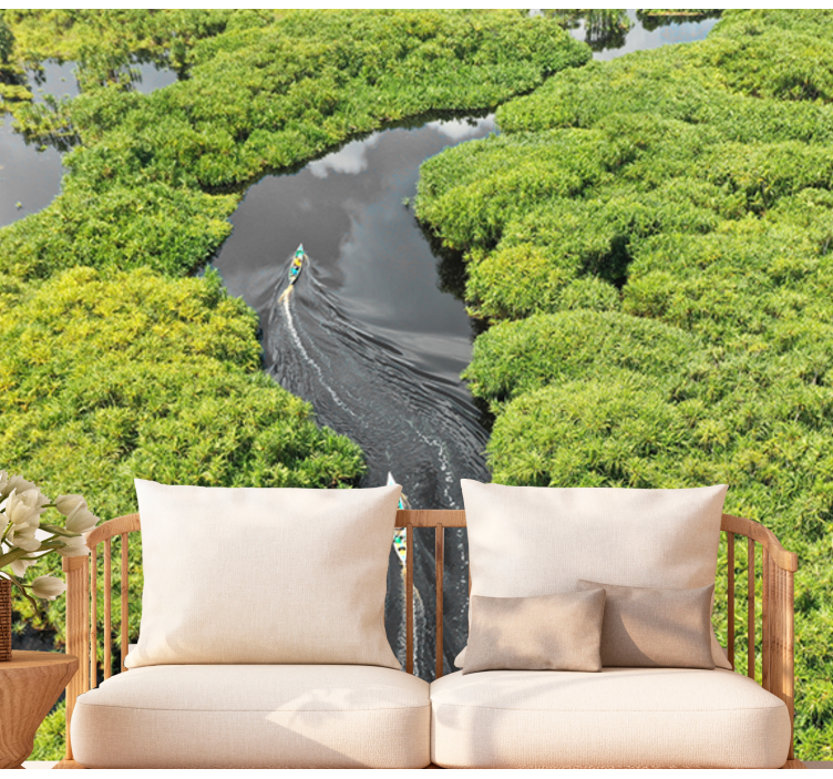 아마존 강 자연 벽 벽화 - TenStickers