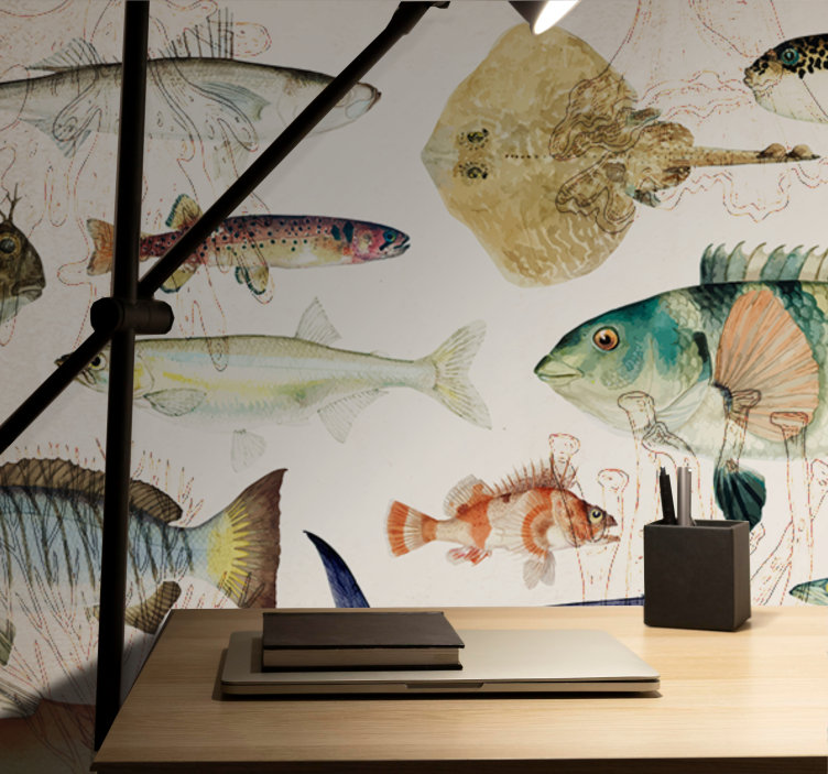 동물 벽 벽화 해양 생물 컬렉션 - TenStickers