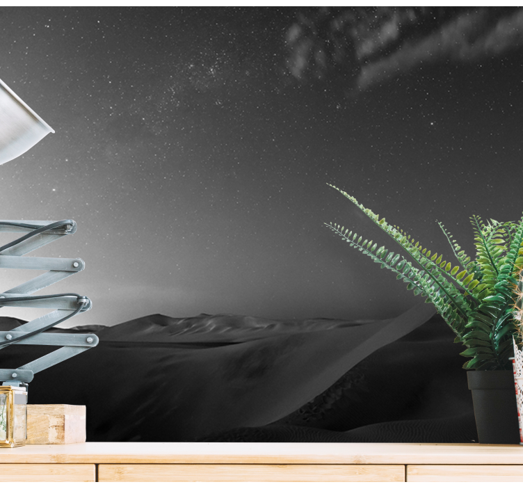 별 사막 벽 벽화와 아타 카마 사막 - TenStickers