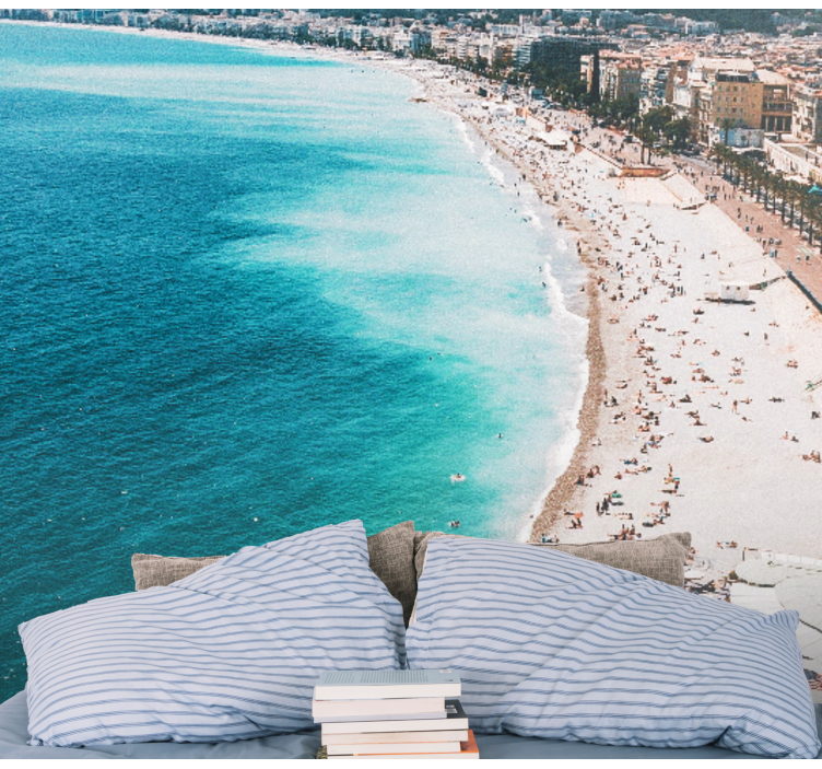 멋진 십대 벽화의 해변 - TenStickers