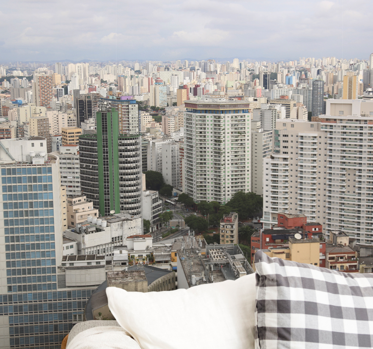 도시와 국가 벽 벽화 도시 경관 관점 - TenStickers