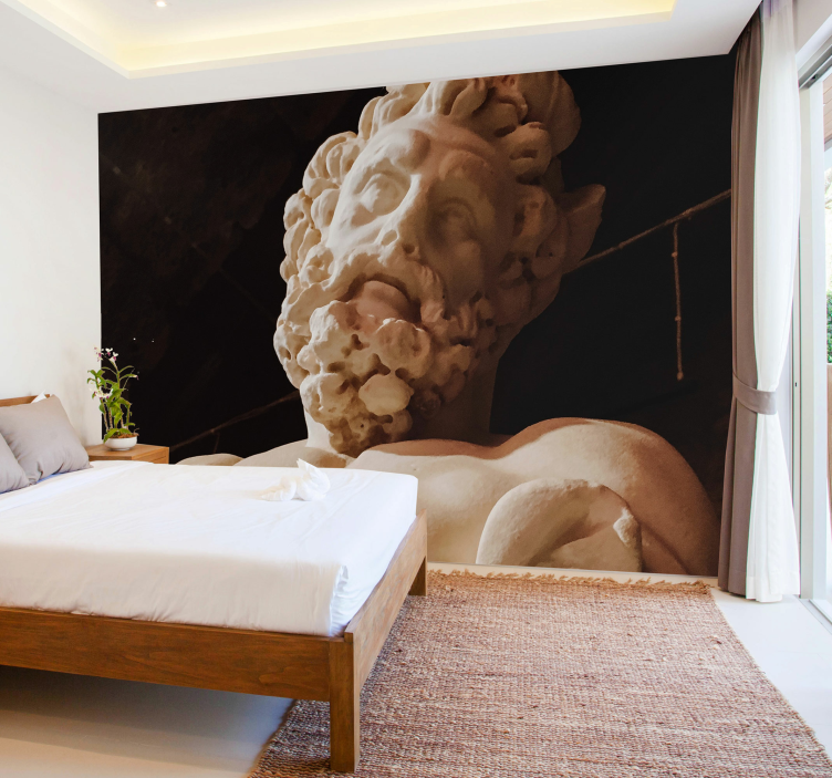 포토 뮤럴 클래식 아트 고전 조각 세부 묘사 - TenStickers