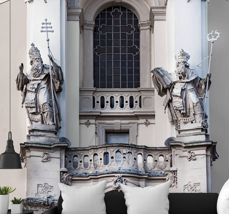 포토 뮤럴 클래식 아트 왕의 동상 - TenStickers