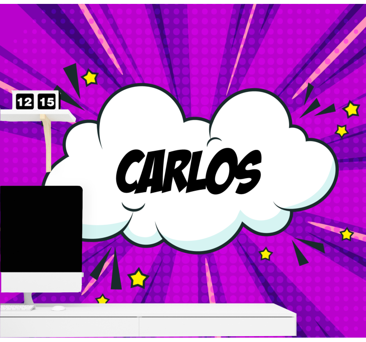 맞춤형 팝 아트 벽화 - TenStickers