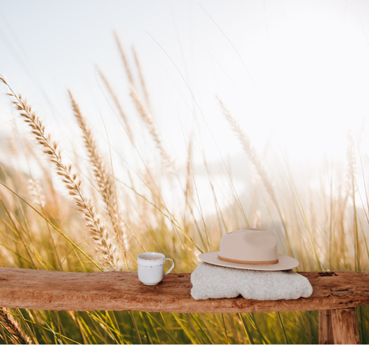 귀여운 부드러운 따뜻한 잔디 자연 벽 벽화 - TenStickers