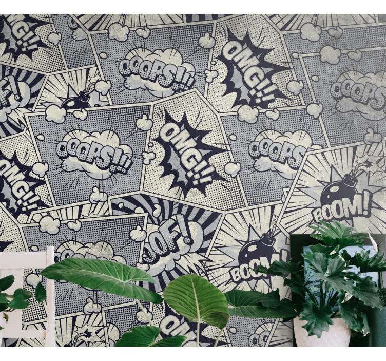 Murales de arte urbano 만화 효과음 - TenStickers