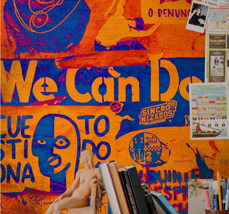 Murales de arte urbano 힘 있는 표현 - TenStickers