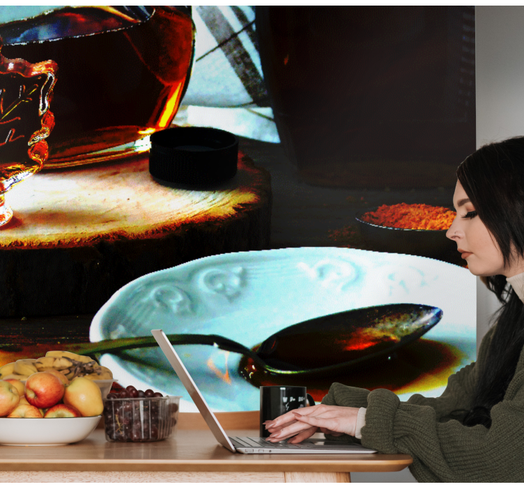 Murales de arte urbano 메이플 시럽 디라이트 - TenStickers