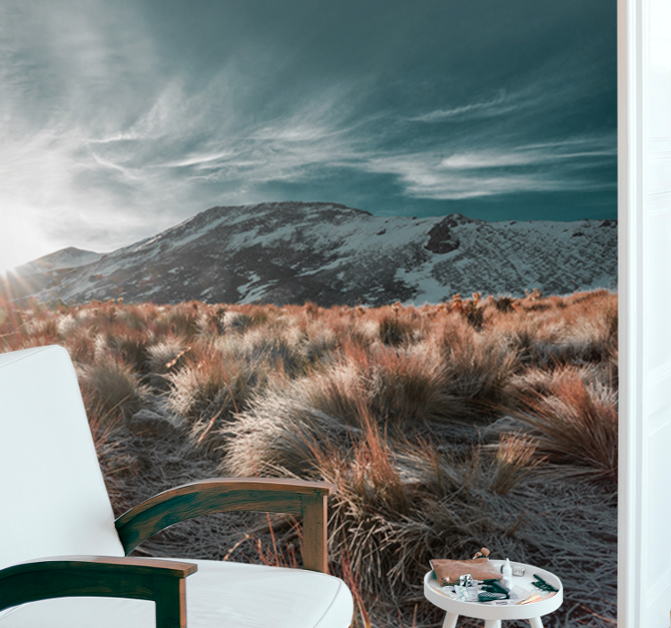 풍경 벽 벽화 산의 일출 풍경 - TenStickers