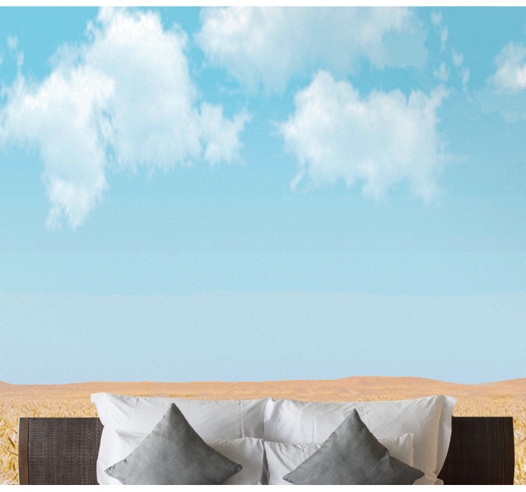 풍경 벽 벽화 하늘과 밀 - TenStickers