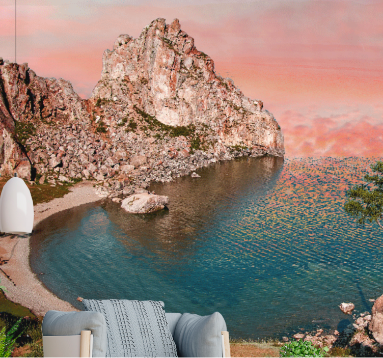 풍경 벽 벽화 평화로운 바다 전망 - TenStickers