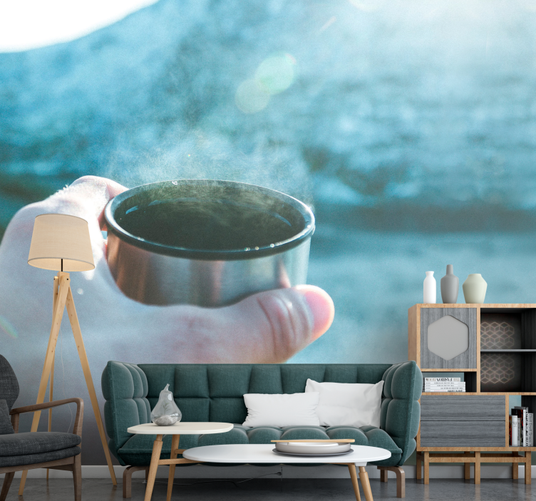 Murales para personas 음료를 들고 있는 손 - TenStickers