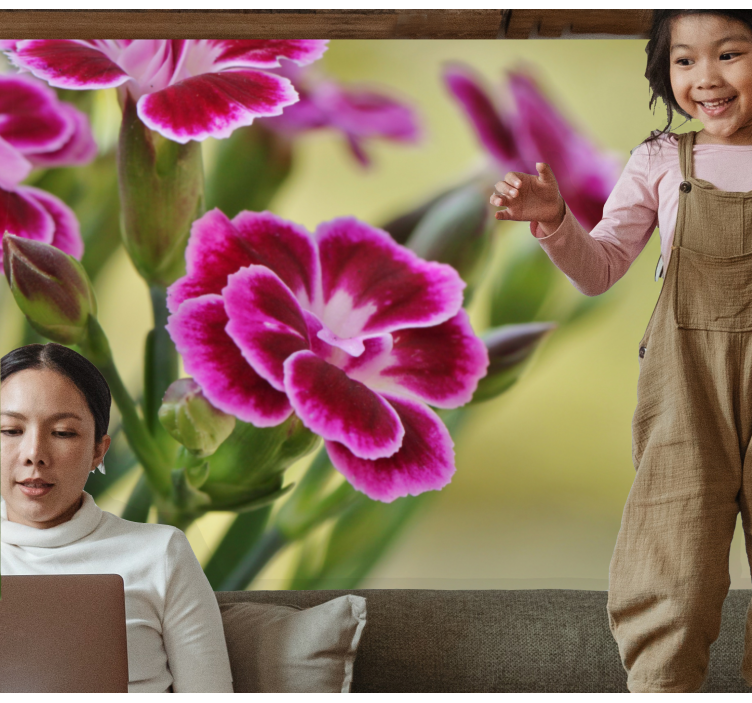 양귀비 벽 벽화 꽃의 기쁨 - TenStickers