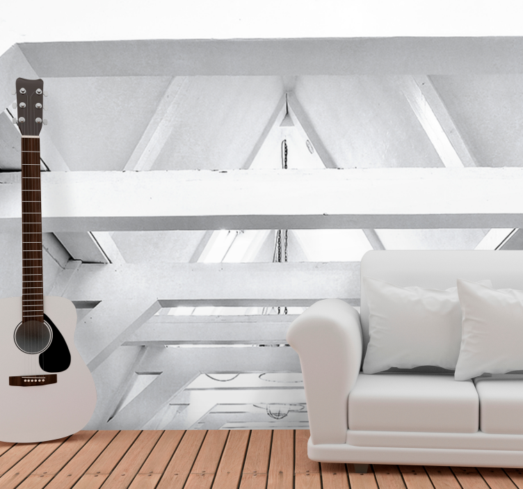 질감과 패턴 벽 벽화 건축 구조 - TenStickers