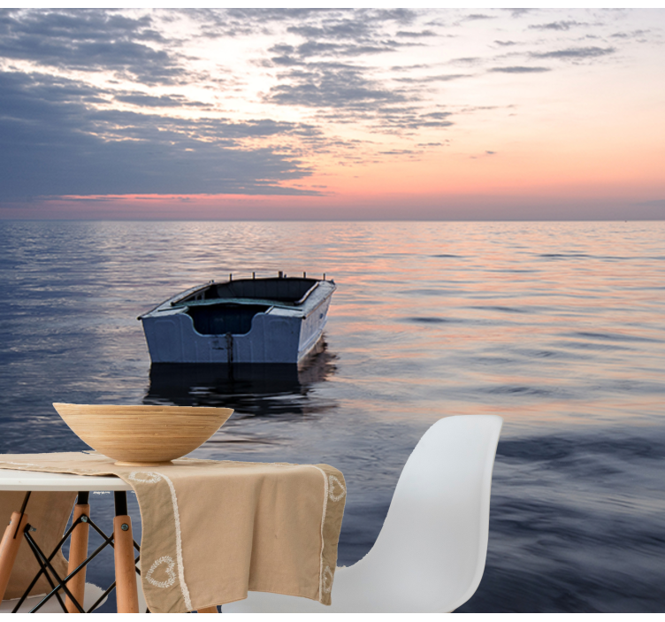 벽화 바다 고요한 수중 풍경 - TenStickers