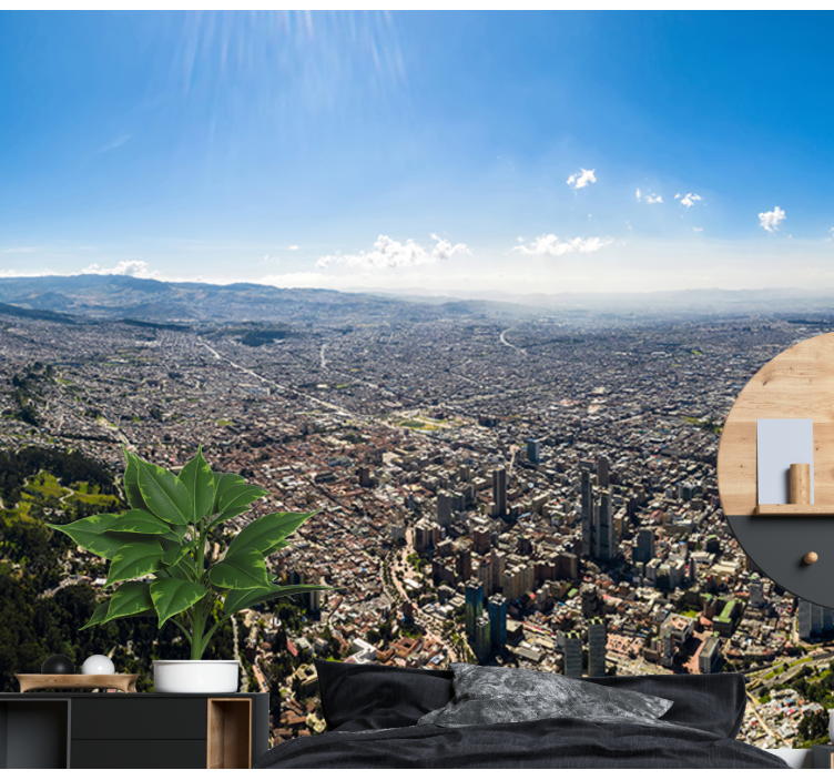 보고타 도시 벽화보기 - TenStickers