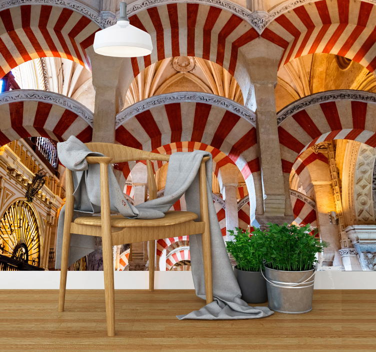 도시와 국가 벽 벽화 건축 아치 - TenStickers