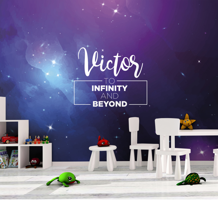 판타지 벽 벽화 은하 모험 테마 - TenStickers