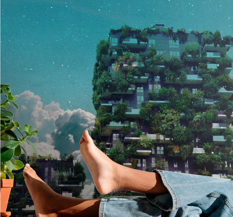 포토 뮤럴 자연 수직 정원 - TenStickers