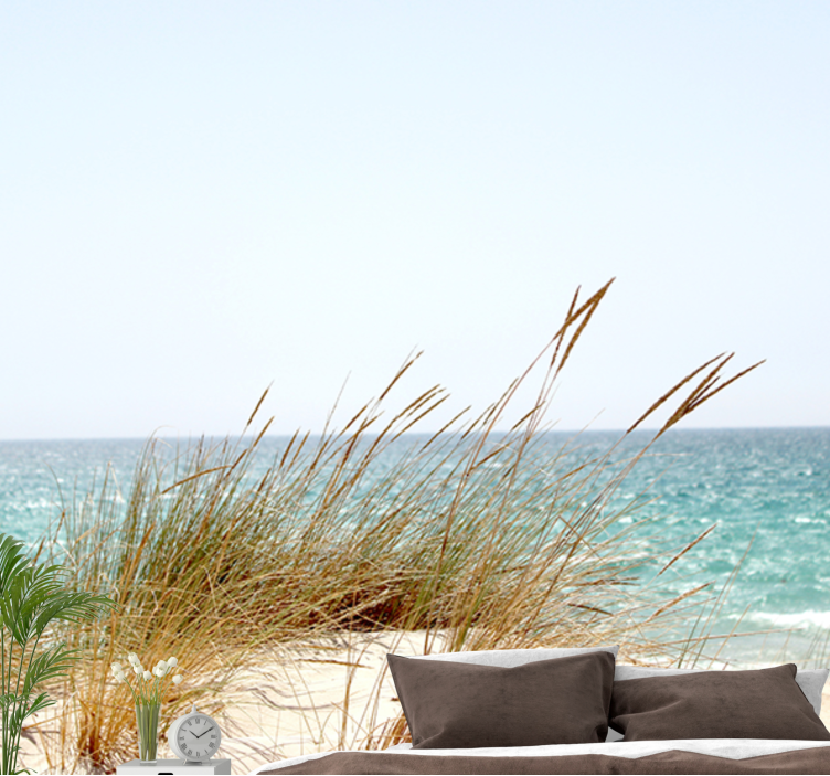 포토 뮤럴 자연 고요한 해안선 전망 - TenStickers