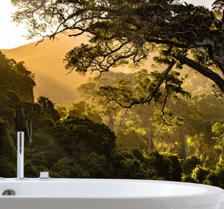 포토 뮤럴 자연 푸르른 숲 풍경 - TenStickers