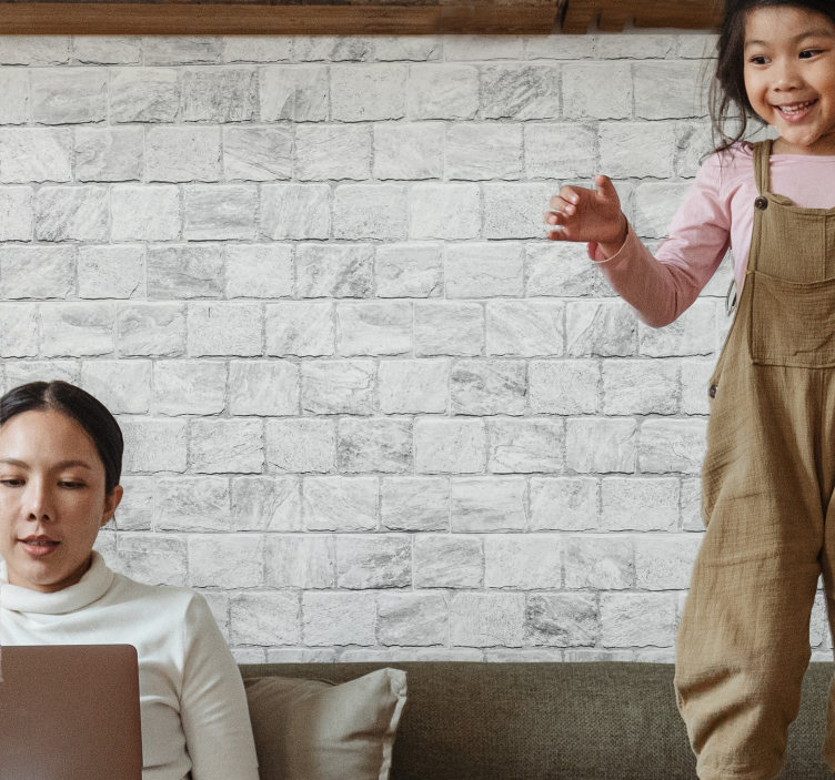 흰색 벽돌 질감 벽돌 벽 벽화 - TenStickers