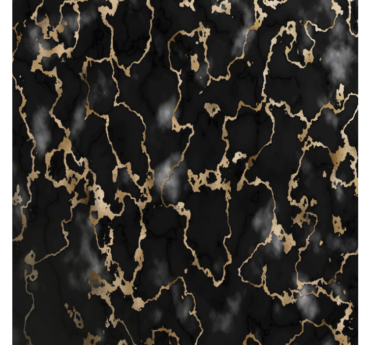 텍스처 효과 텀블러 우아한 블랙 골드 패턴 - TenStickers