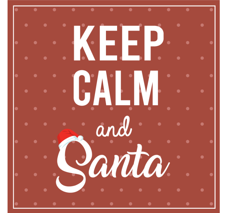 크리스마스 애프터 디너 음료 축제 인용 디자인 - TenStickers