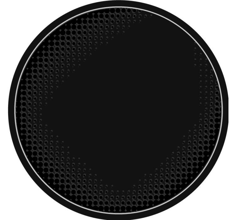 맥주 매트 컵 받침 질감 있는 원형 표면 - TenStickers