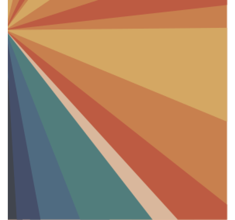 텍스처 효과 텀블러 기하학적 컬러 레이즈 - TenStickers