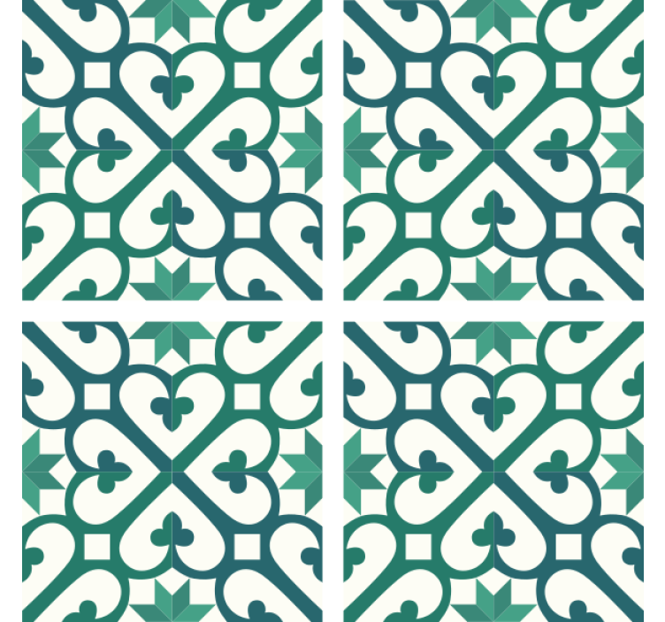 에스메랄다 톤 타일 코스터 - TenStickers