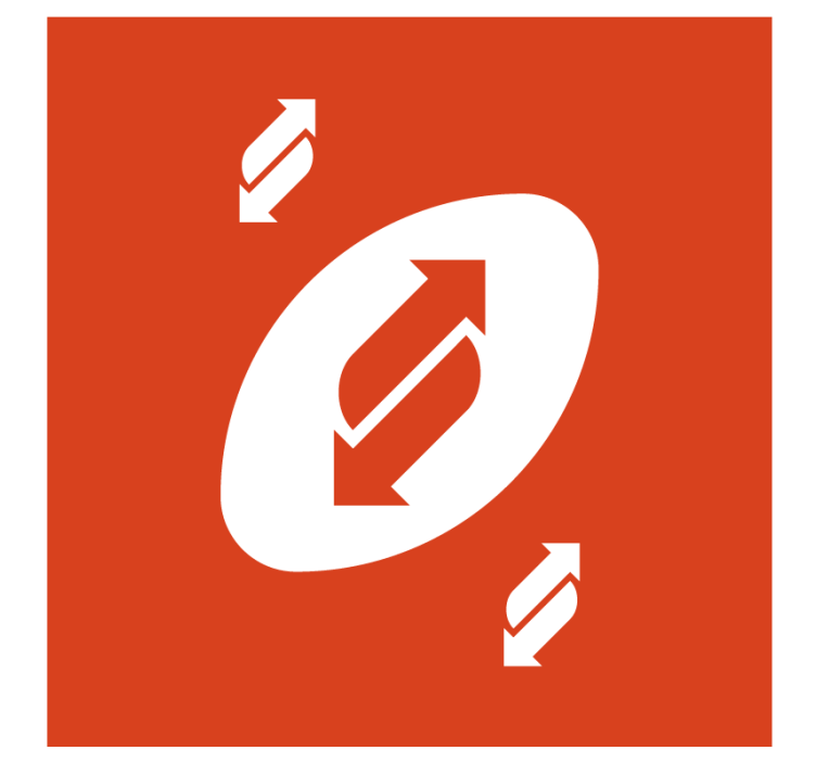 빈티지 포도 수확 후 원형 화살표 기호 - TenStickers