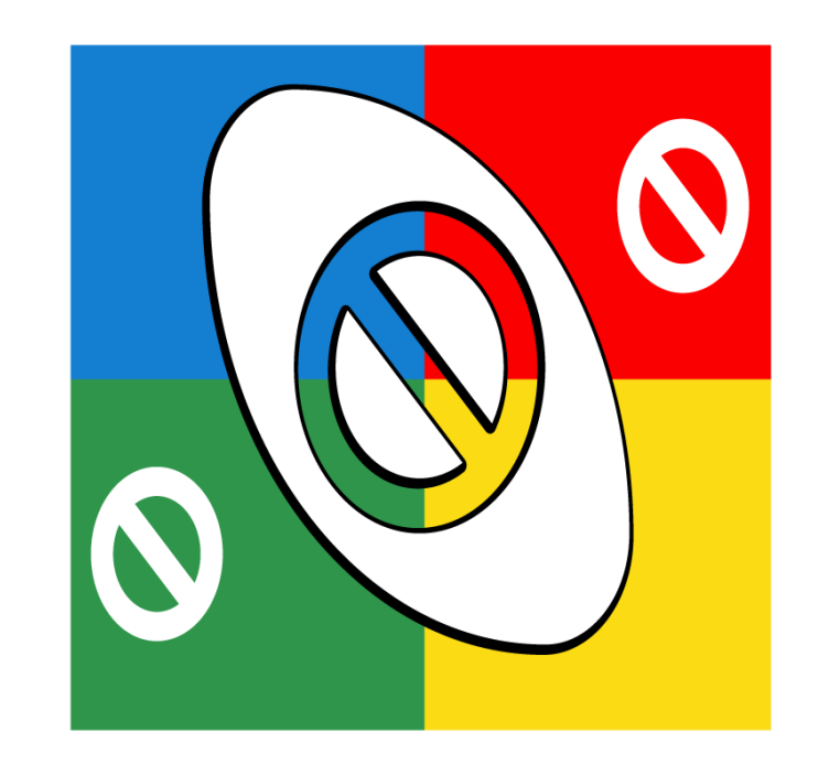 기발한 컵 받침 다채로운 원형 디자인 - TenStickers