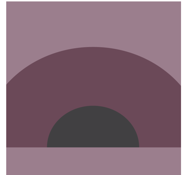 텍스처 효과 텀블러 곡선 레이어드 디자인 - TenStickers