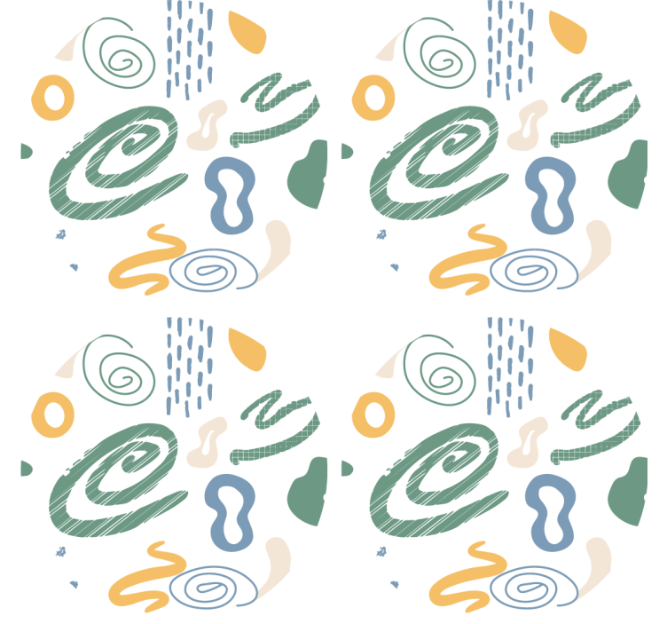 텍스처 효과 텀블러 추상 소용돌이 패턴 - TenStickers