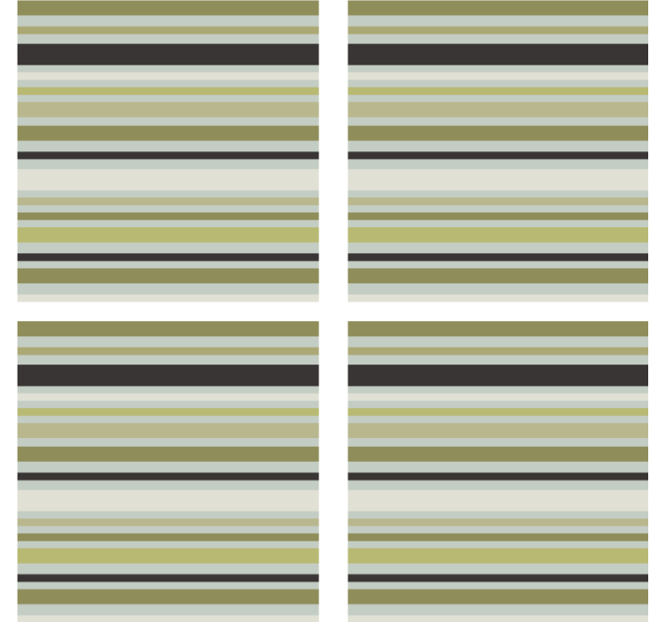 텍스처 효과 텀블러 초록과 검정 줄무늬 패턴 - TenStickers