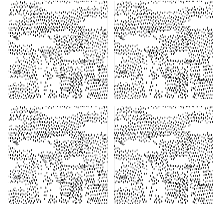 텍스처 효과 텀블러 추상 블랙 패턴 - TenStickers