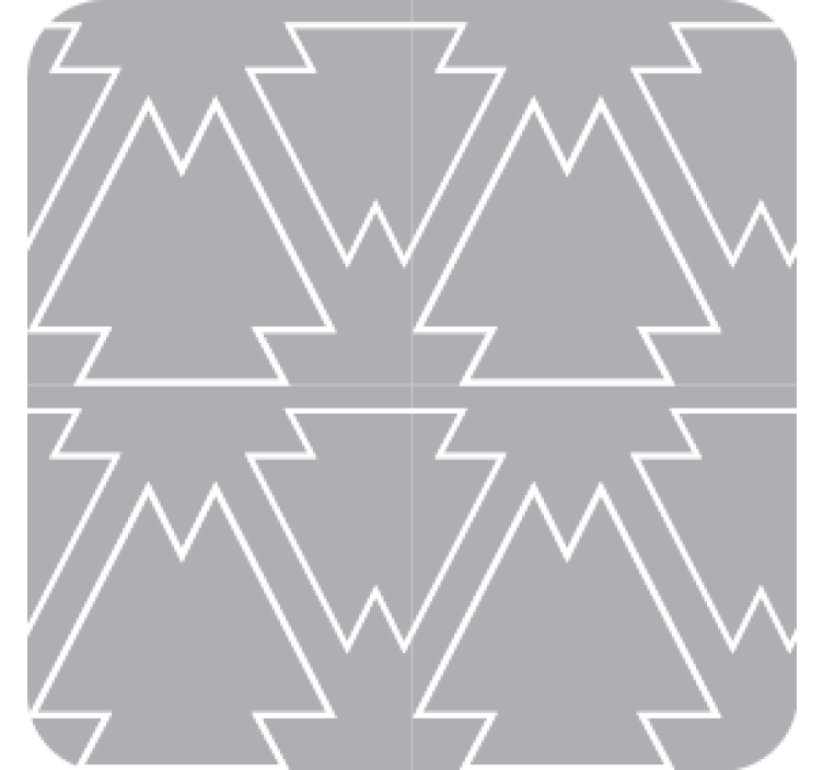 텍스처 효과 텀블러 각진 나무 무늬 - TenStickers