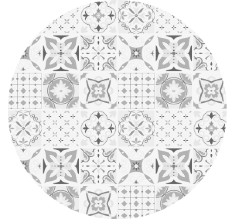 텍스처 효과 텀블러 기하학적 꽃 arrangement - TenStickers