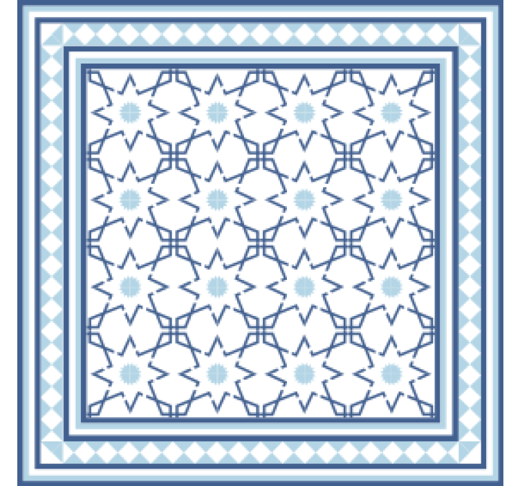 텍스처 효과 텀블러 기하학적 형태 모티프 - TenStickers