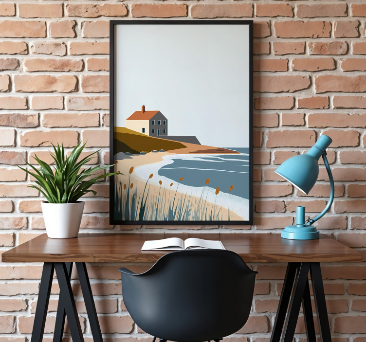 포스터 아트 드로잉 조용한 삶 - TenStickers