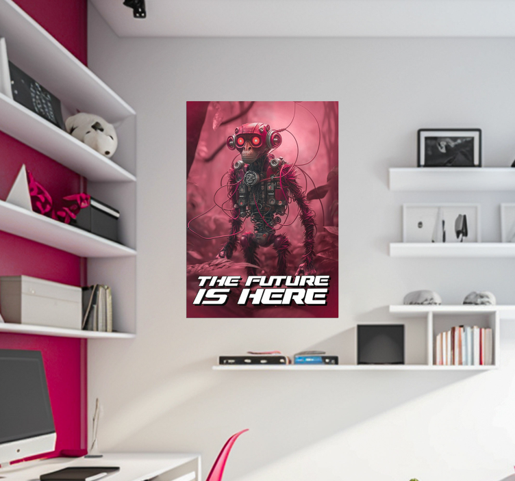 포스터 청소년 침실 알로봇 원숭이 - TenStickers