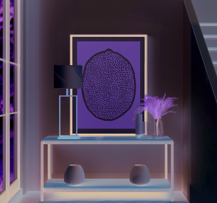 스칸디나비아 포스터 라임 슬라이스 - TenStickers