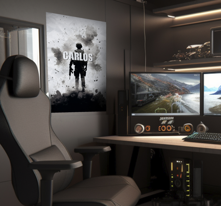 포스터 청소년 침실 전사 - TenStickers