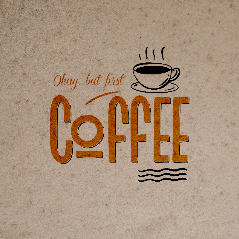 주방용 포스터 멋진 빈티지 문구 - TenStickers