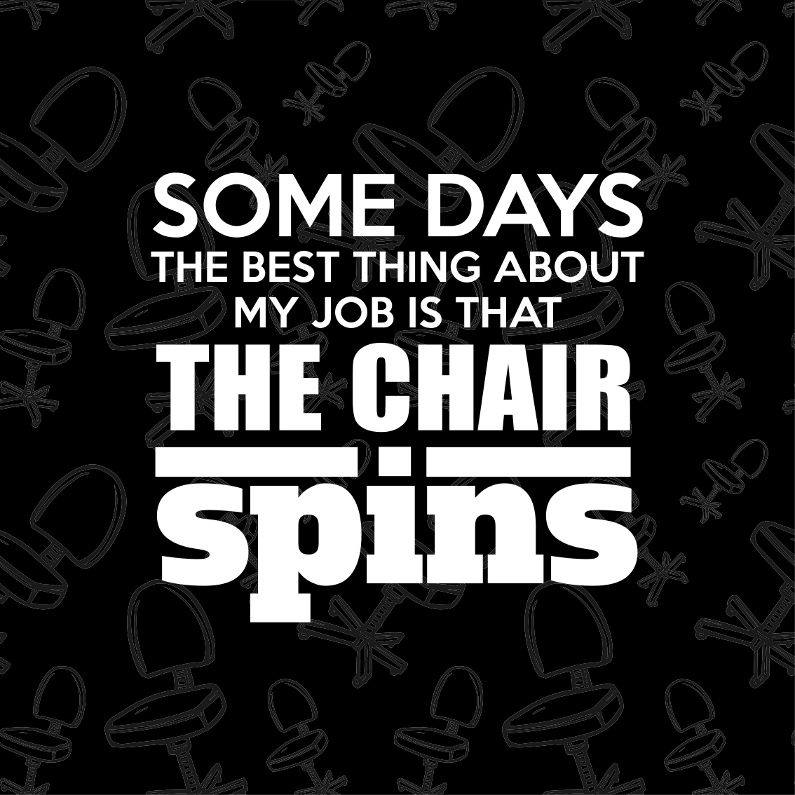 사무실용 침실 포스터 유머러스한 직업 명언 - TenStickers