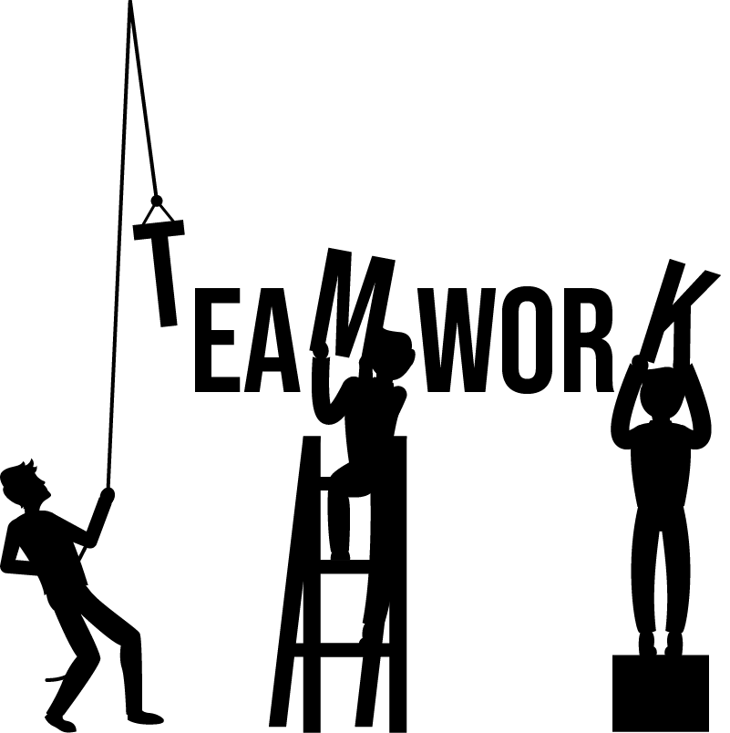 사무실용 침실 포스터 팀워크 - TenStickers