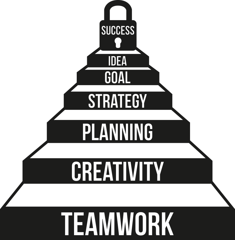 사무실용 침실 포스터 더 큰 동기 부여 작업 공간 - TenStickers