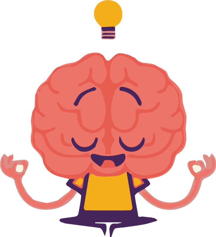 사무실용 침실 포스터 젠 브레인 - TenStickers