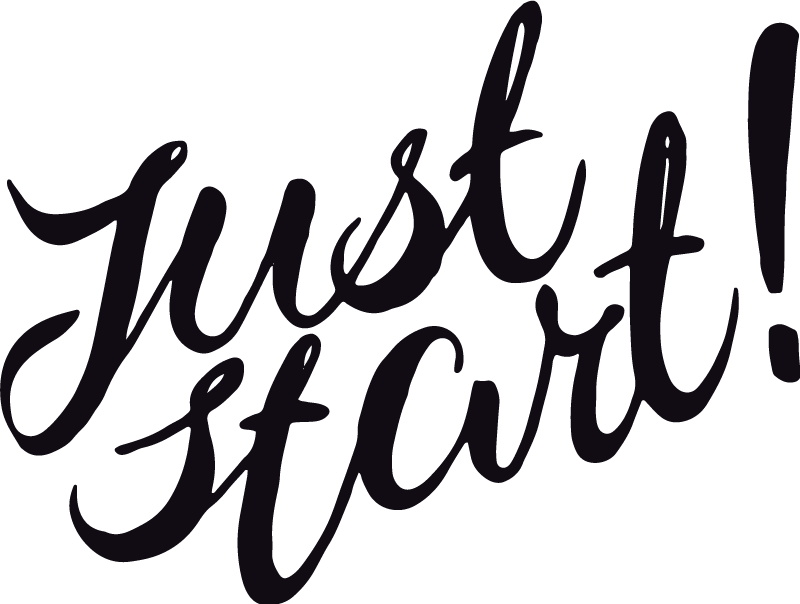 사무실용 침실 포스터 시작하세요 - TenStickers